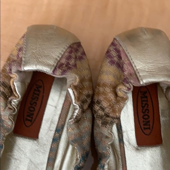 Missoni elasticized ballet flat - Picture 3 of 8